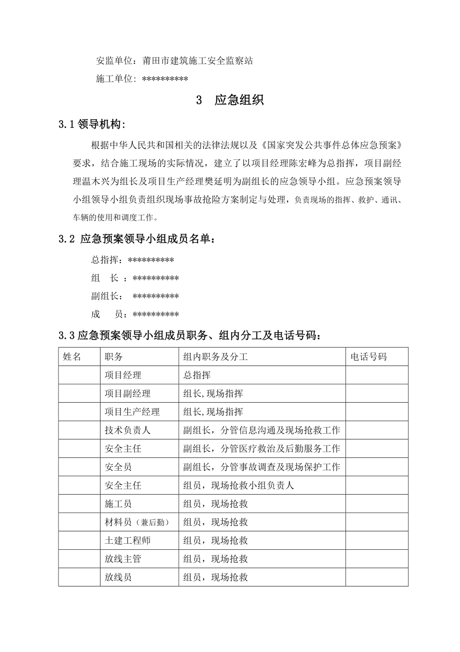 房项目总包应急救援预案.doc_第3页