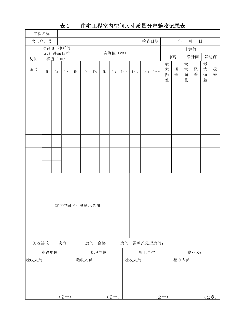 山东分户验收表.doc_第1页