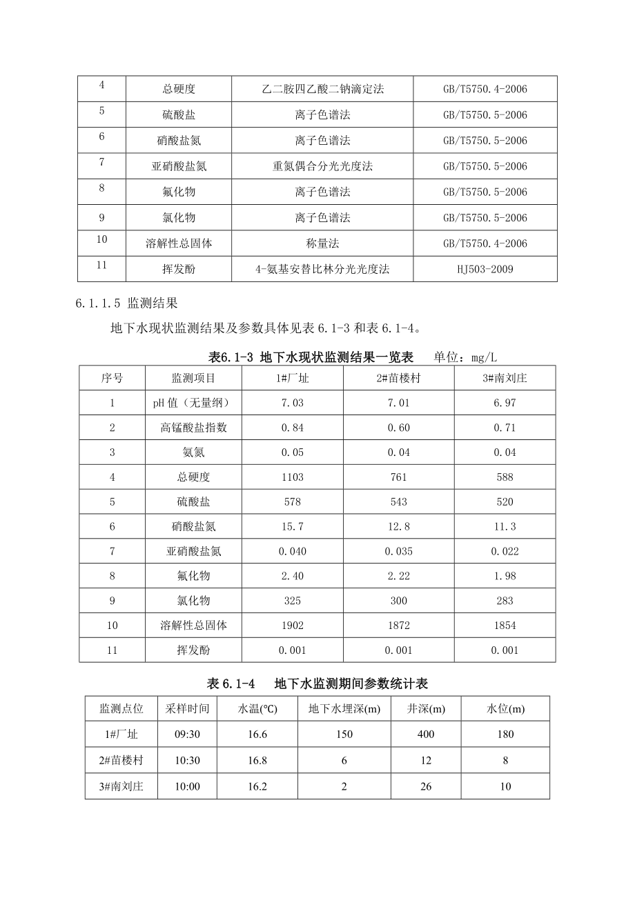 环境影响评价报告公示：对羟基苯甲醛地下水环境影响评价环评报告.doc_第2页