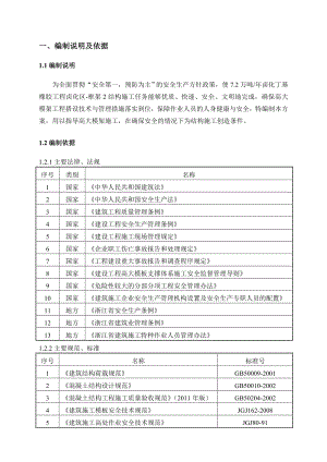 7.2万吨卤化丁基橡胶工程卤化区框架2高大模板支撑系统专项施工方案.doc