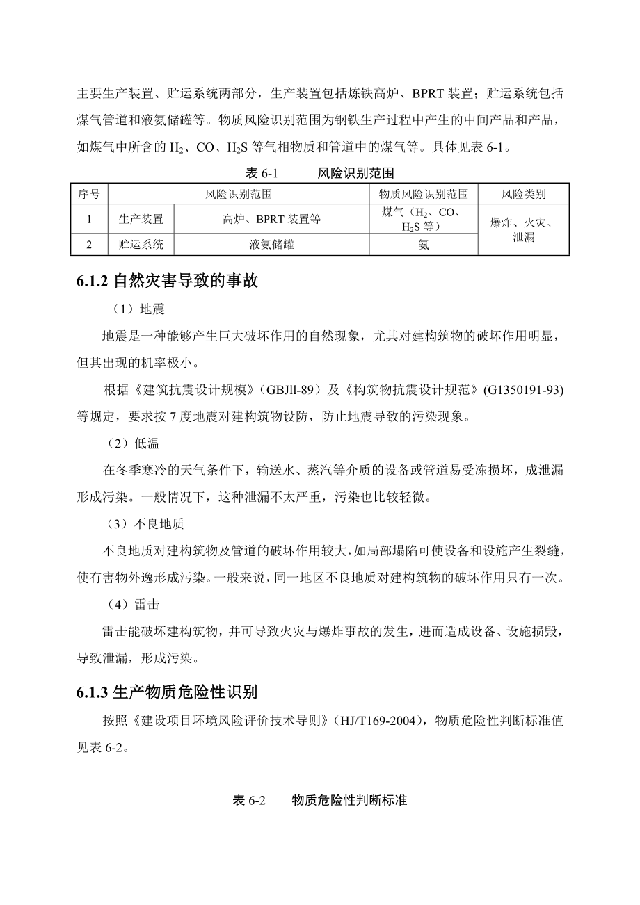 环境影响评价报告公示：文水海威钢铁淘汰落后等量置换升级改造ⅹm高炉及配环评报告.doc_第2页