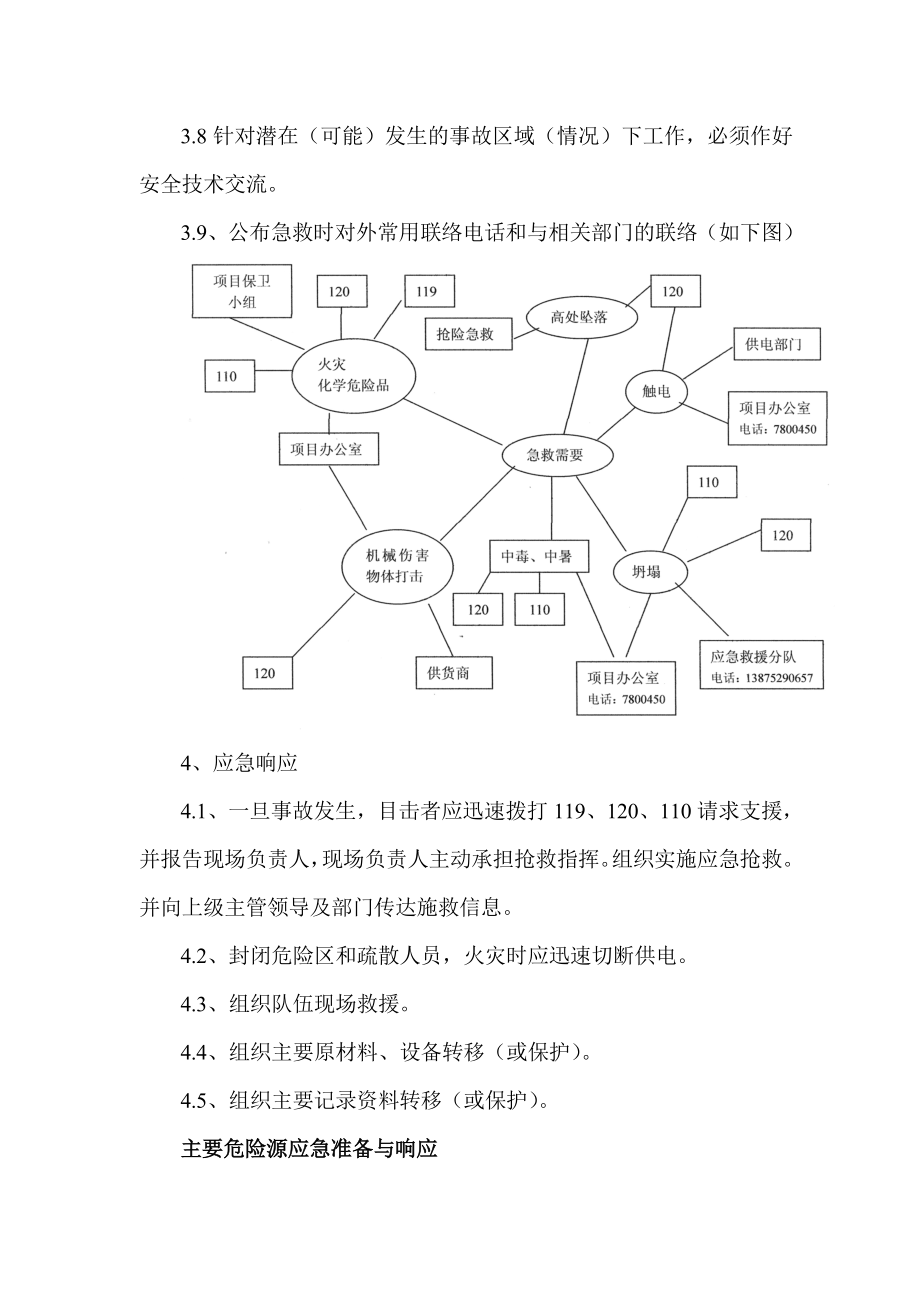 项目应急救援预案.doc_第3页