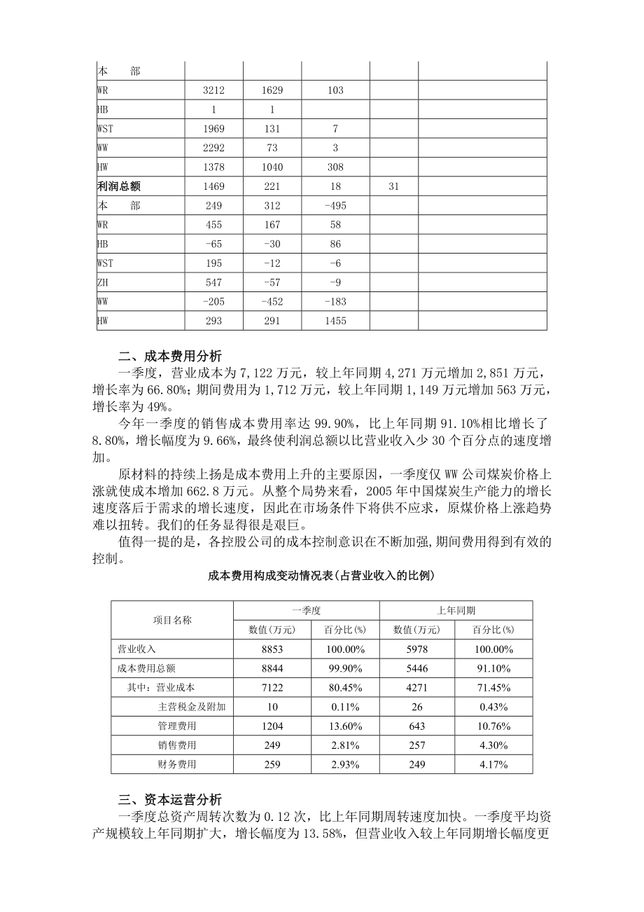 一季度财务分析x x.doc_第2页