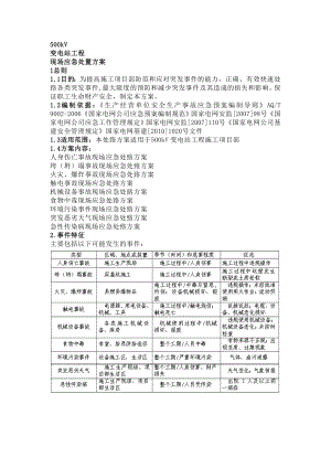 500kV应急处置方案.doc