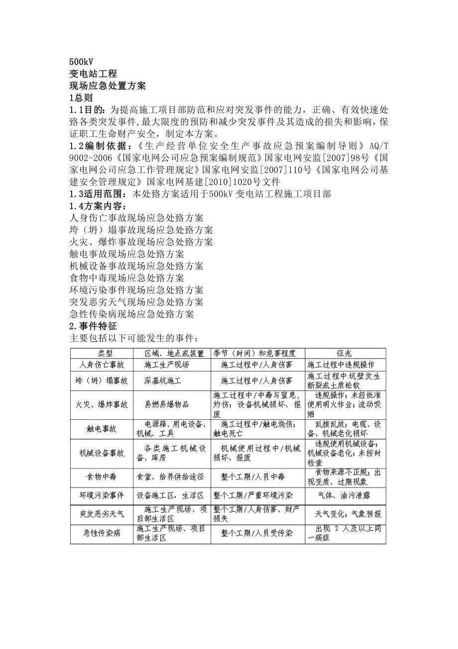 500kV应急处置方案.doc_第1页