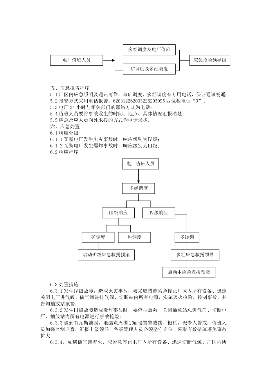 瓦斯电厂应急救援预案.doc_第2页