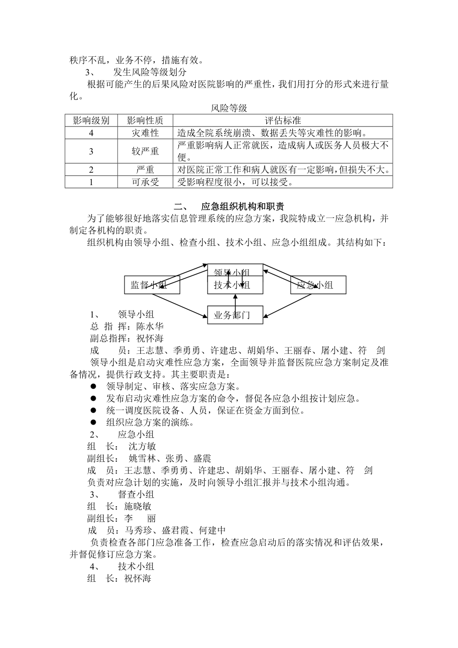 医院信息管理系统应急预案.doc_第2页