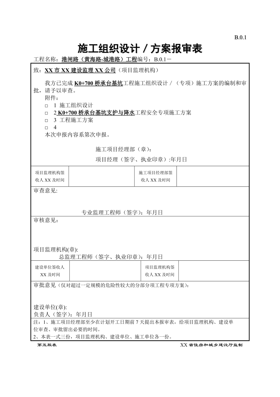 承台基坑支护与降水安全专项施工方案.doc_第1页