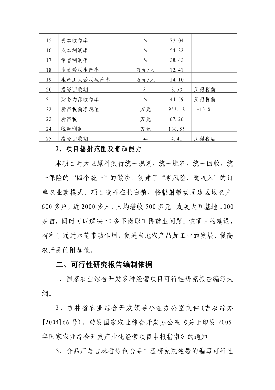 吉林省产1000吨朝鲜族大酱扩建项目可行性研究报告（大豆深加工项目） .doc_第3页