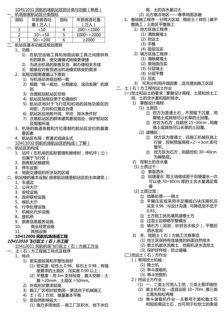 最新民航一建知识点.doc_第3页