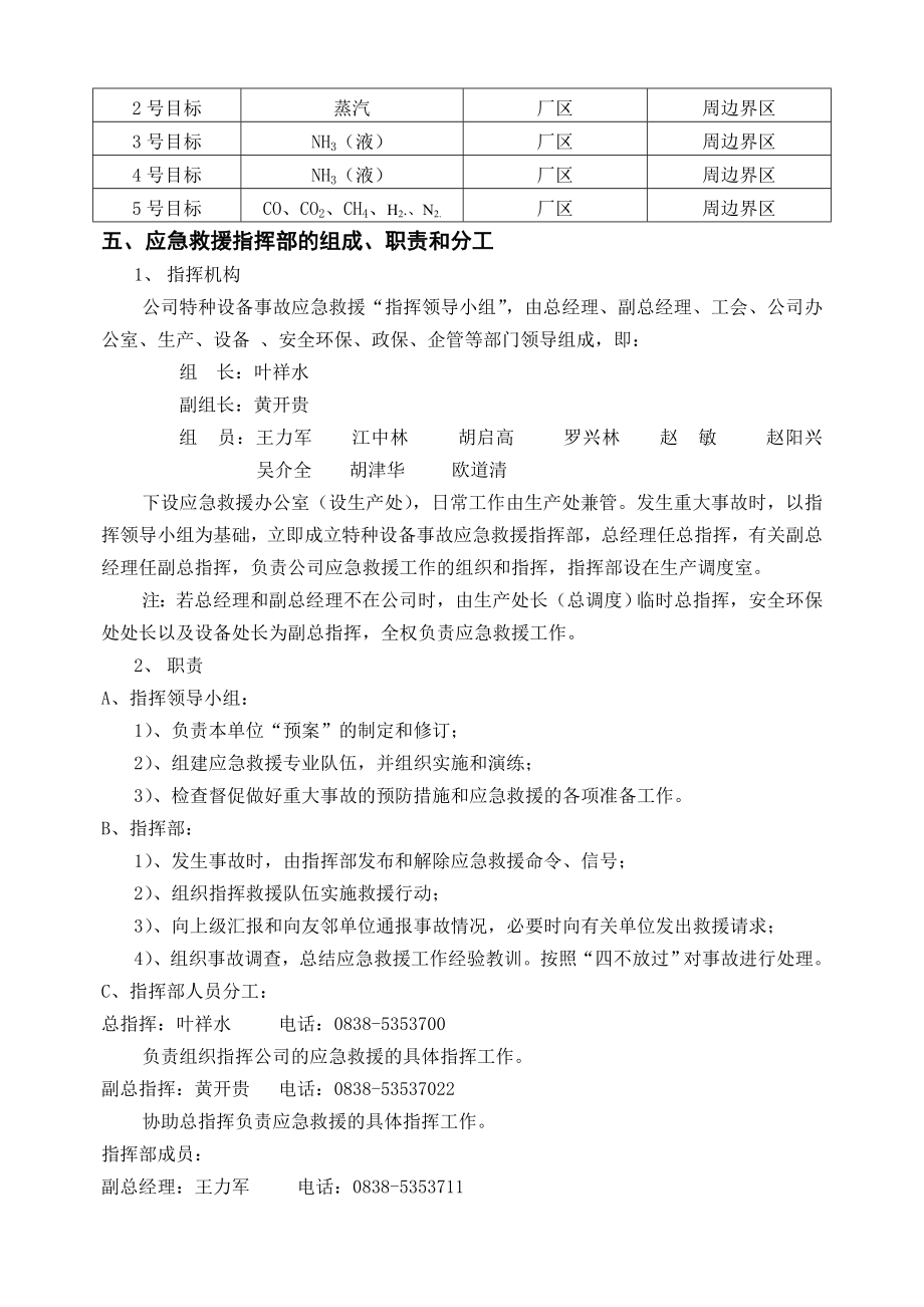 化工股份有限公司压力容器、压力管道事故应急救援预案.doc_第3页