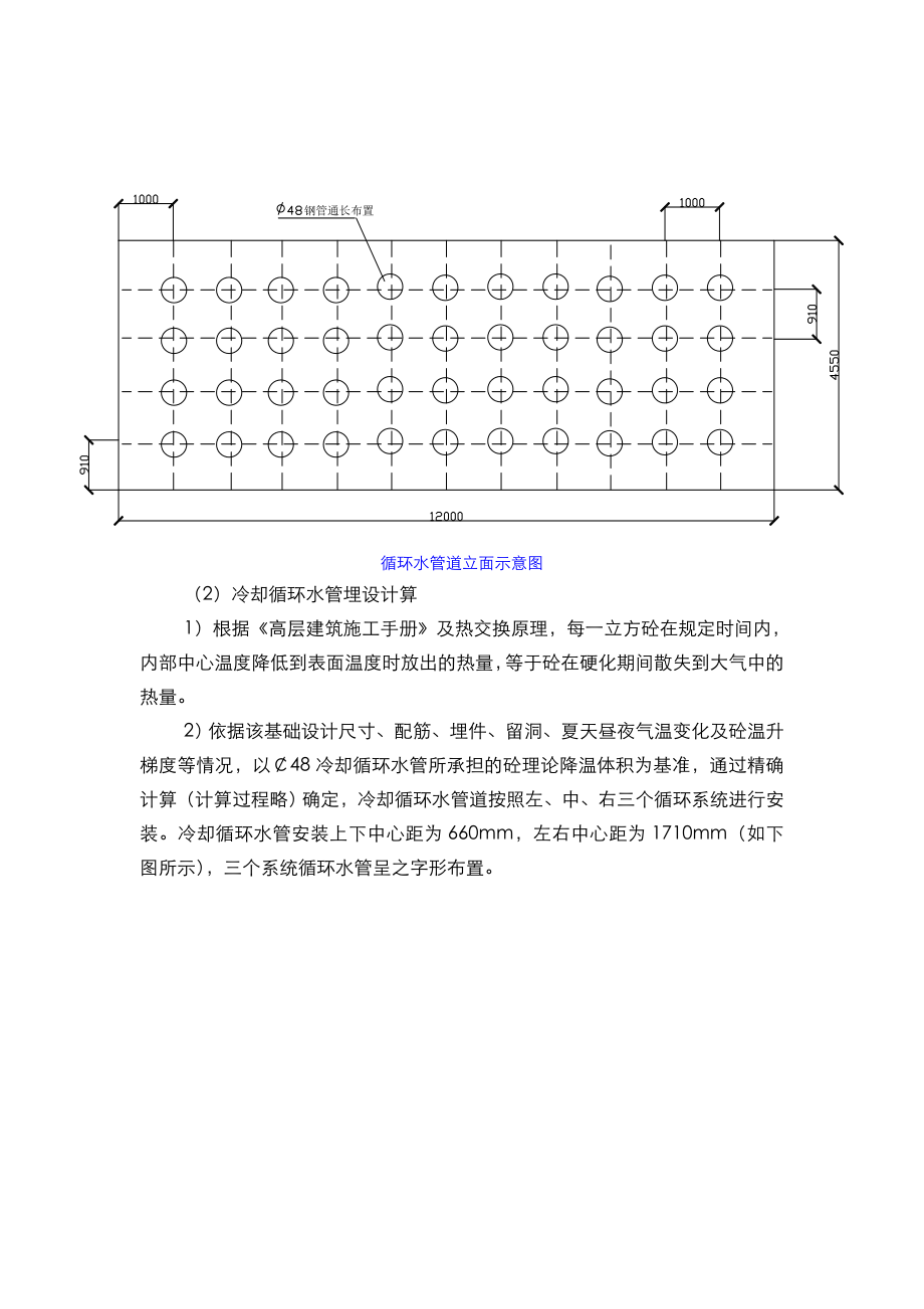 大体积混凝土冷却循环水温控措施方案.doc_第2页