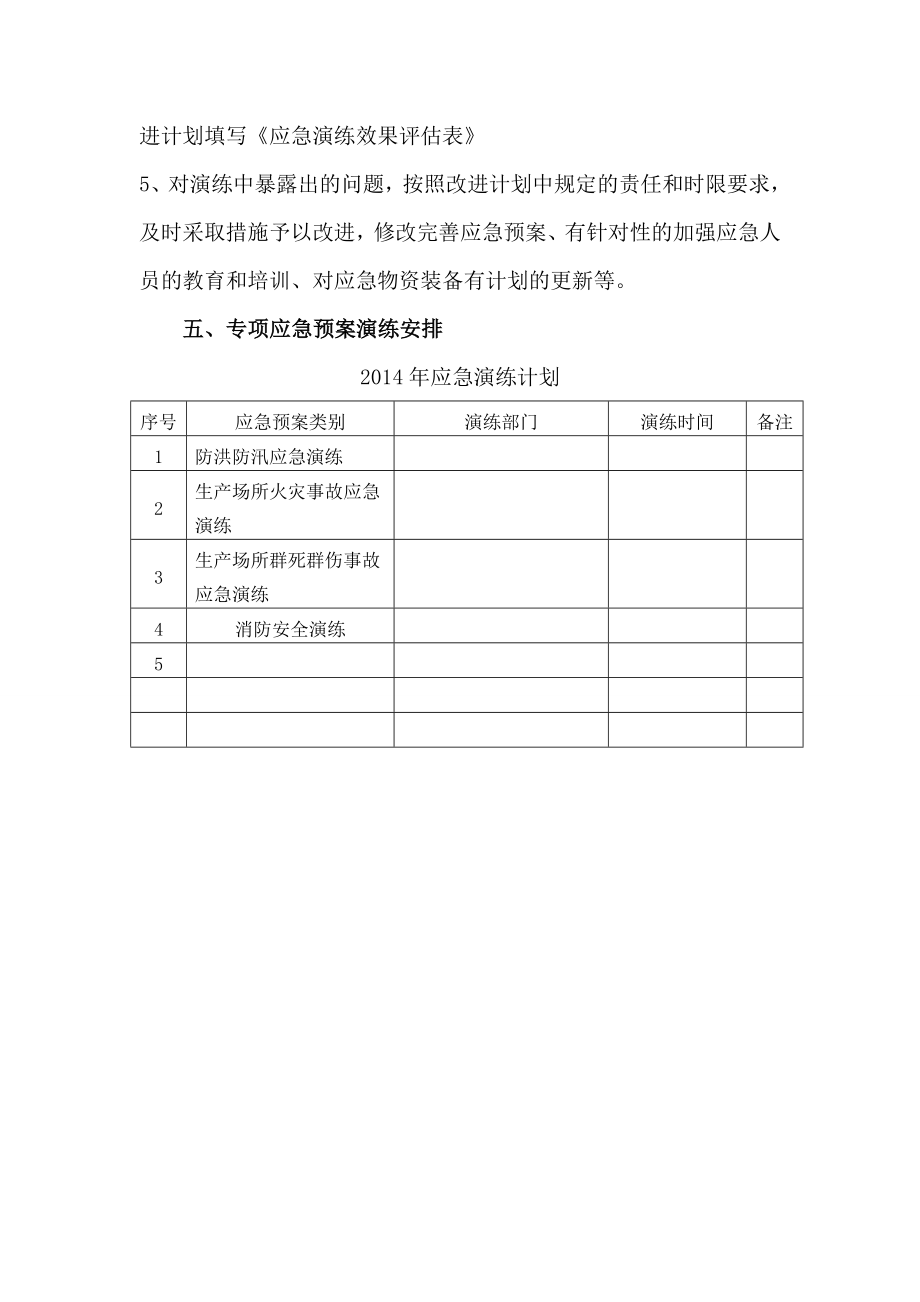 大修厂应急预案演练计划.doc_第3页