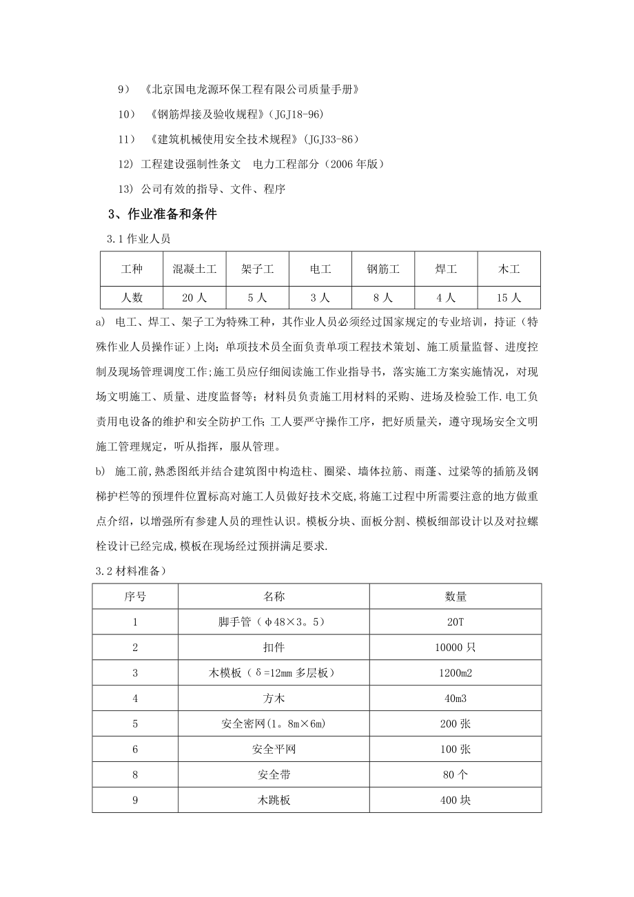 扬二电厂氨区上部结构施工方案.doc_第2页