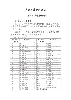 集团公司会计核算管理办法.doc