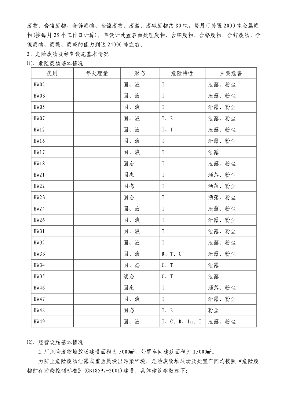 危险废物事故预防应急预案(危废处理).doc_第2页