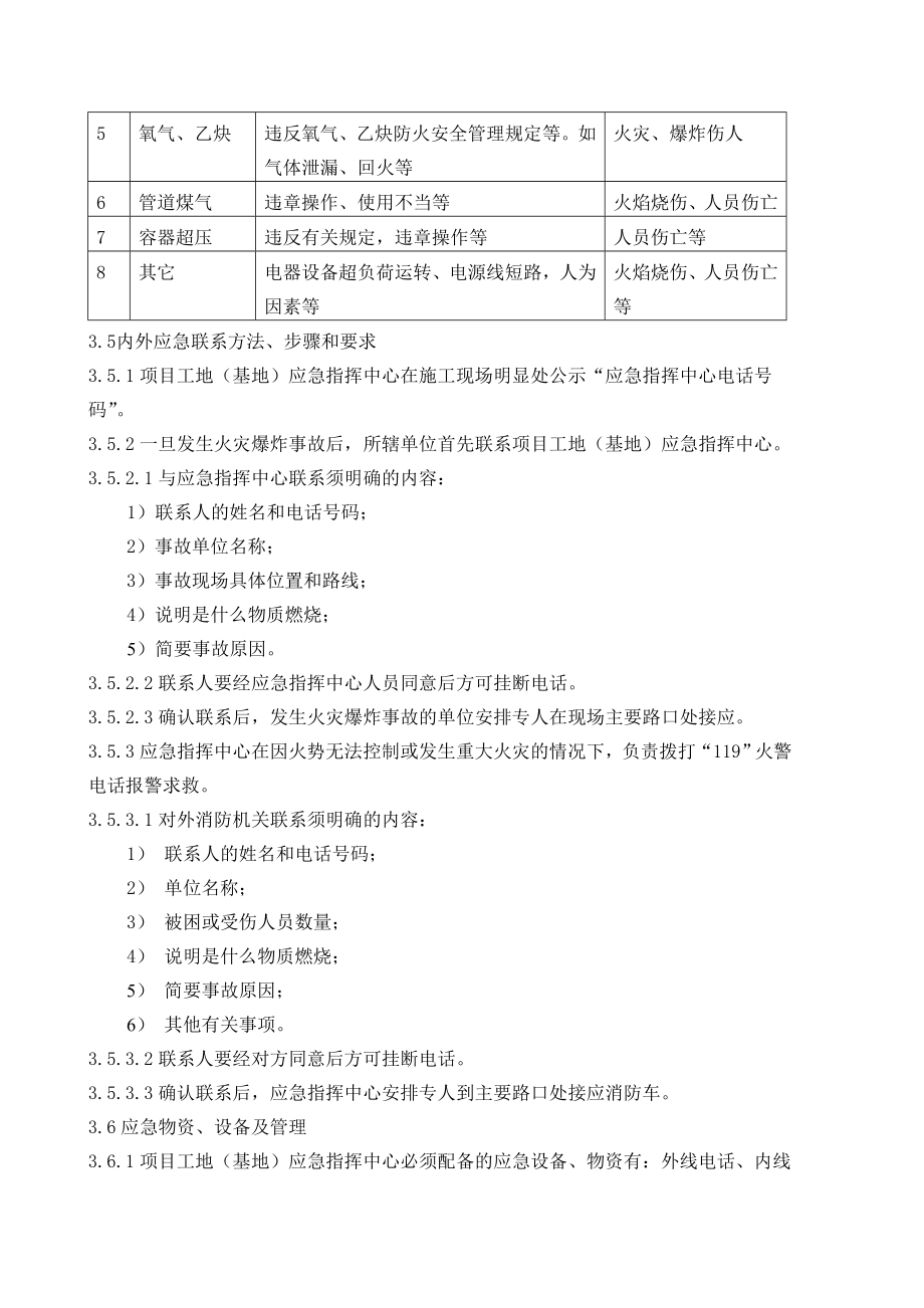 化工厂应急准备与响应方案火灾爆炸应急准备和响应方案.doc_第2页