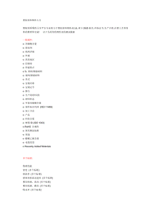塑胶原料物性大全.doc