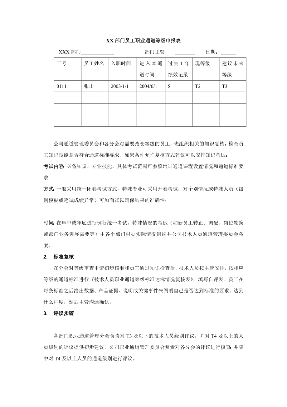 最新技术人员职业通道等级评定办法资料.doc_第3页