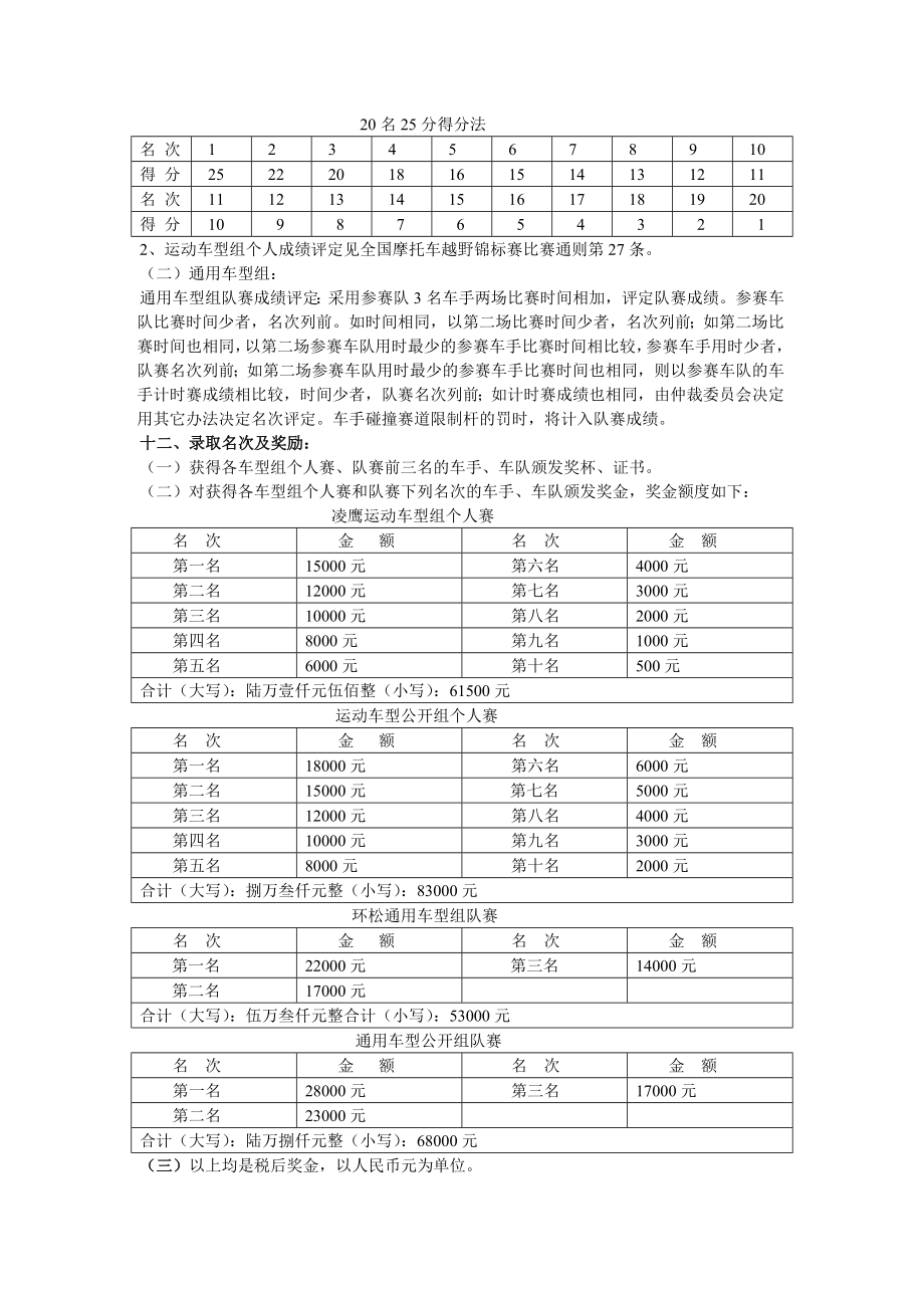 中国首全地形车 中国首全地形车极限挑战赛（中国东营）比赛规程总则：本规程.doc_第3页