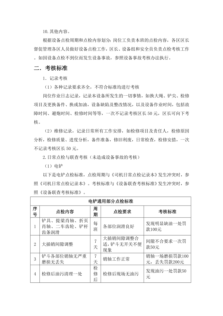 研山铁矿采矿车间设备责任考核制度.doc_第2页