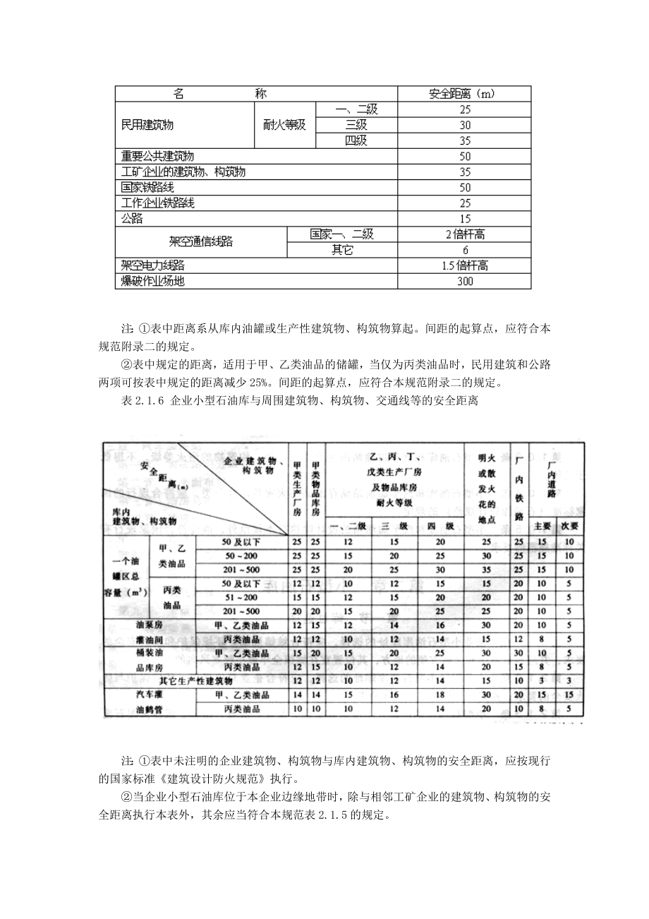 GB5015692小型石油库及汽车加油站设计规范.doc_第3页