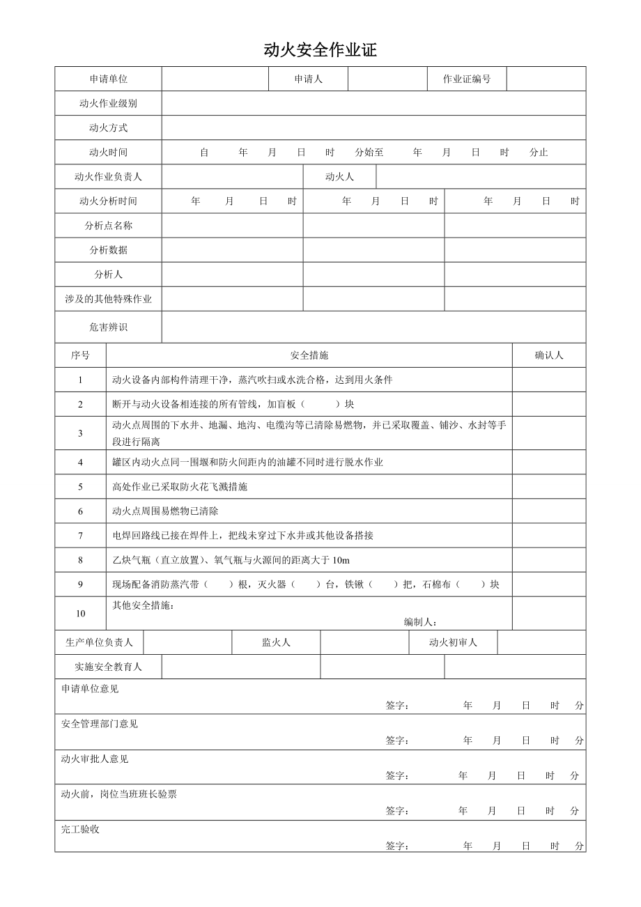 GB 30871八大票证及安全作业证的管理.doc_第1页