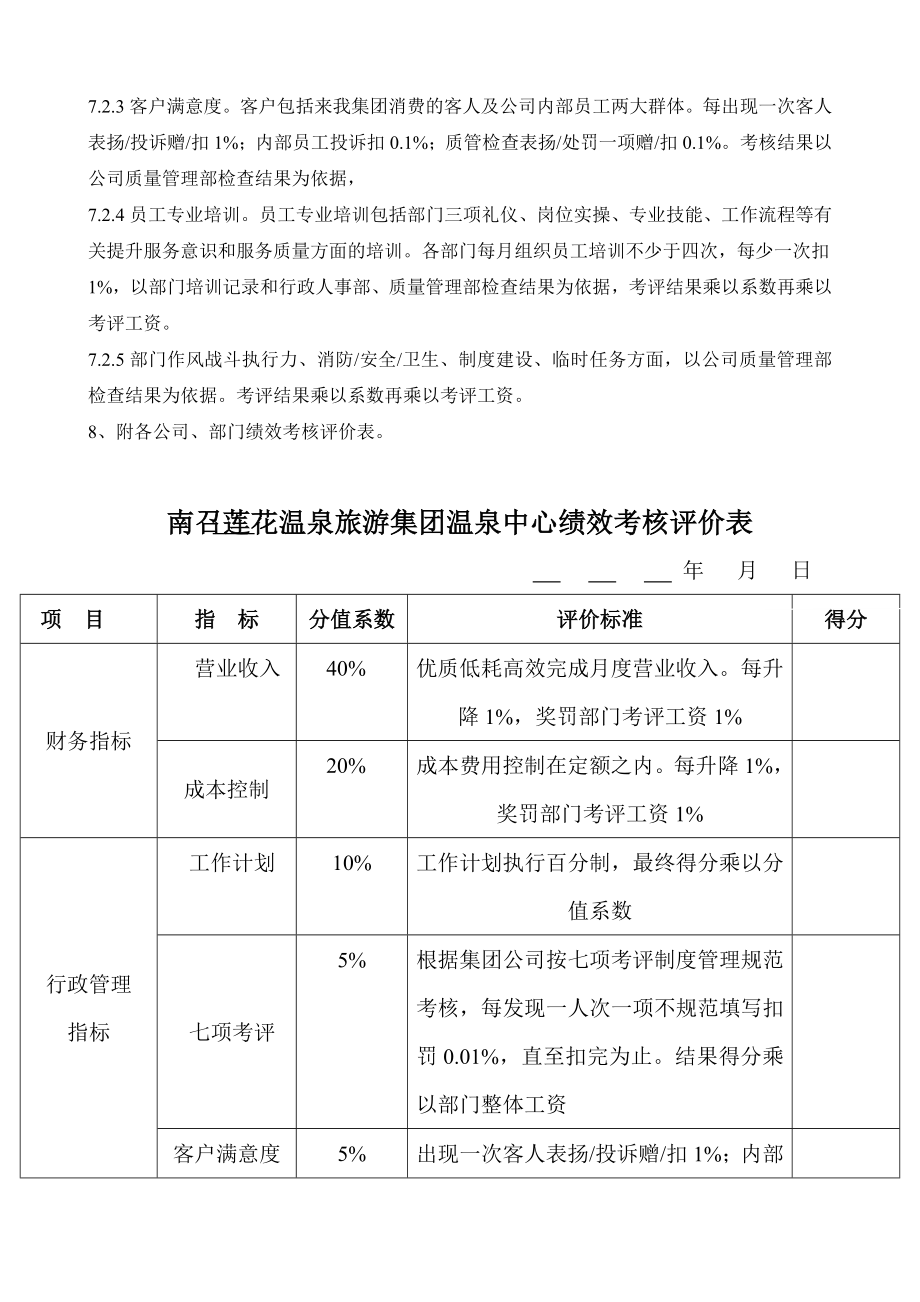 旅游公司绩效考核实施方案.doc_第3页