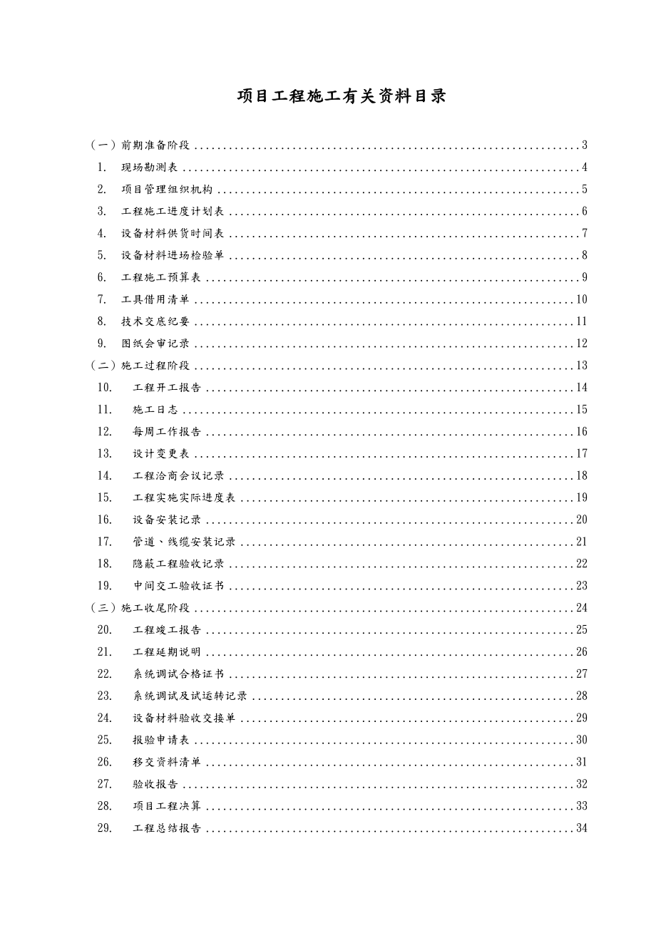 某电子[系统集成]项目管理表格汇编.doc_第2页