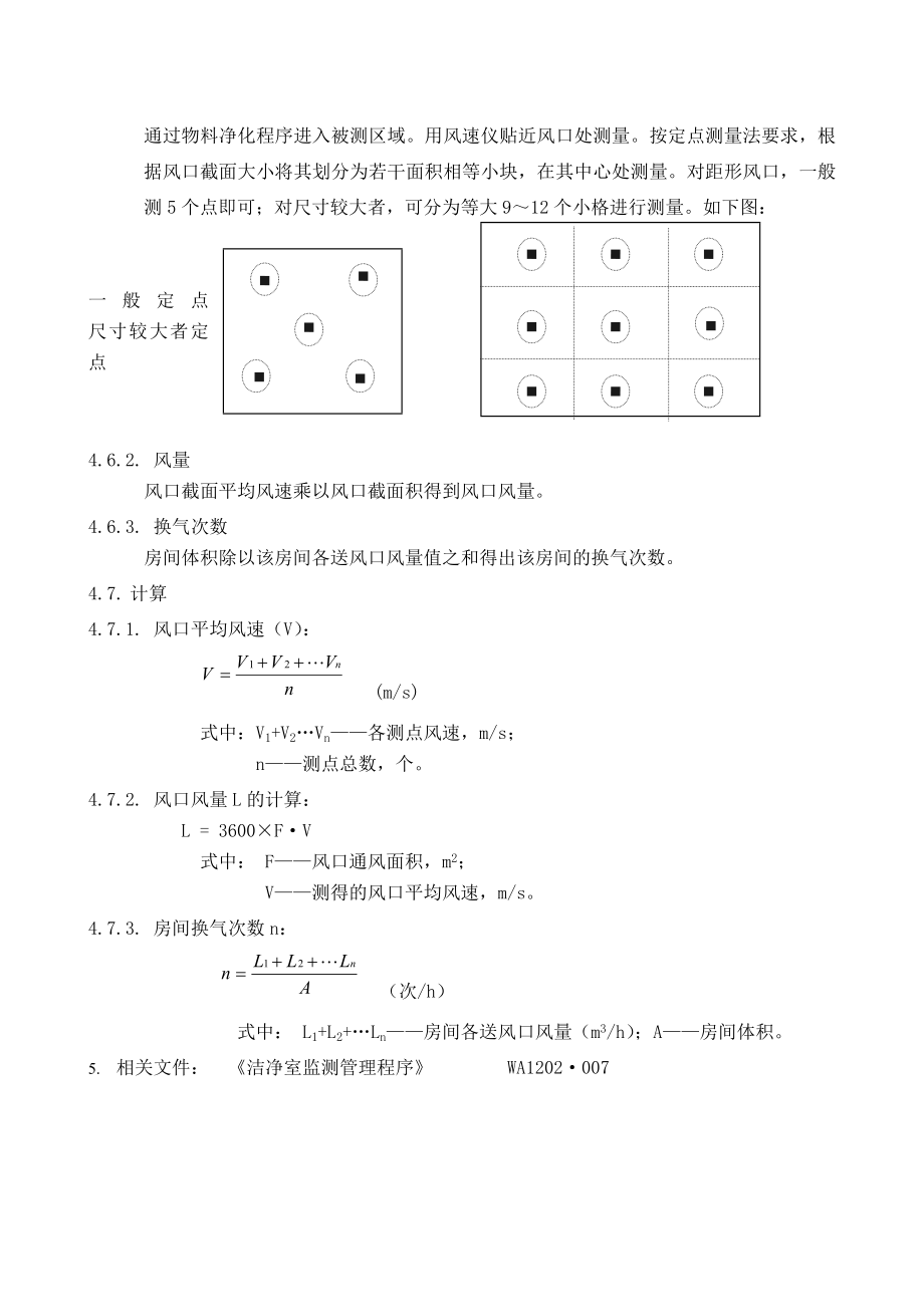 风速风量与换气次数测试SOP.doc_第2页