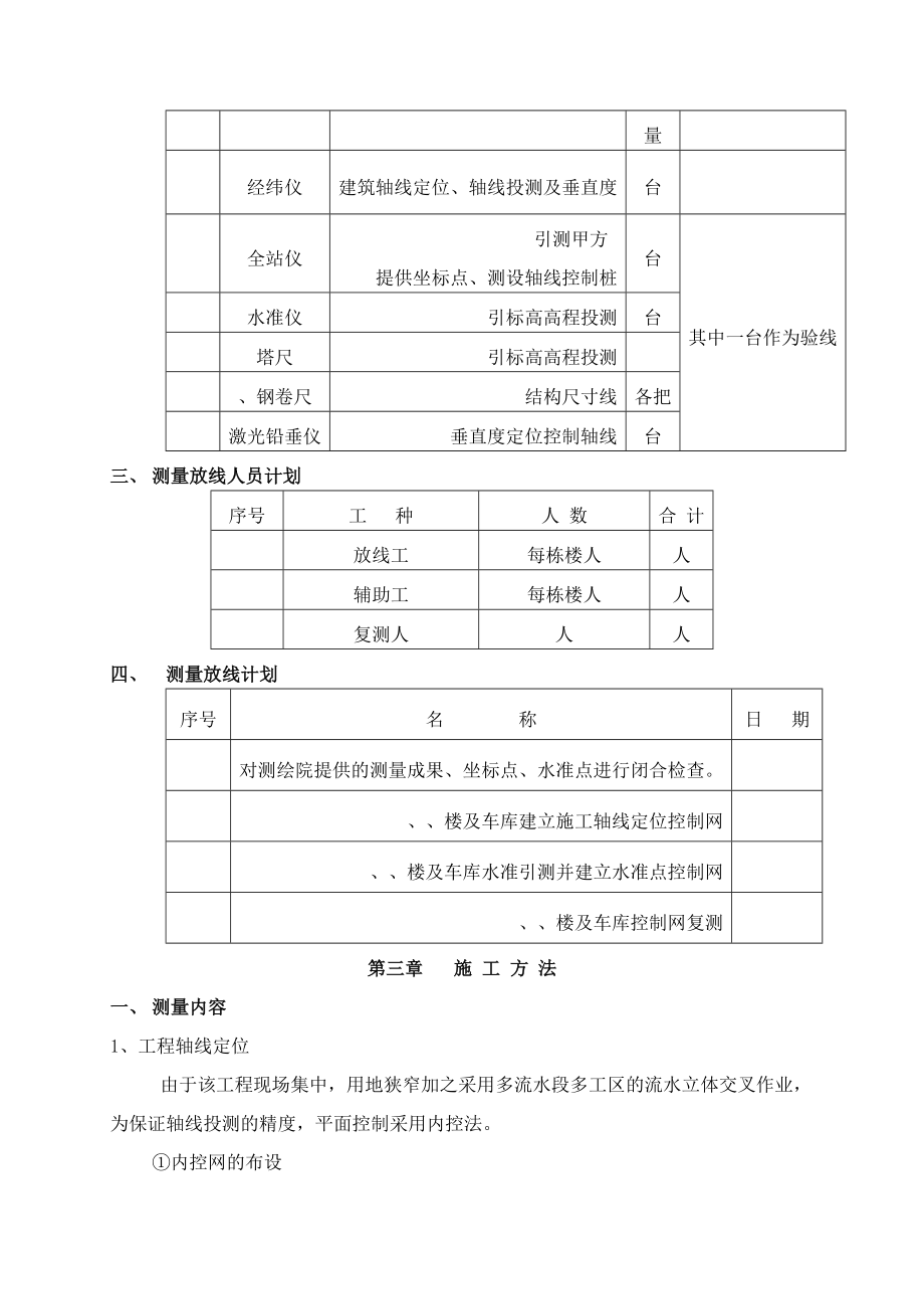 测量放线施工方案(工程科).doc_第3页