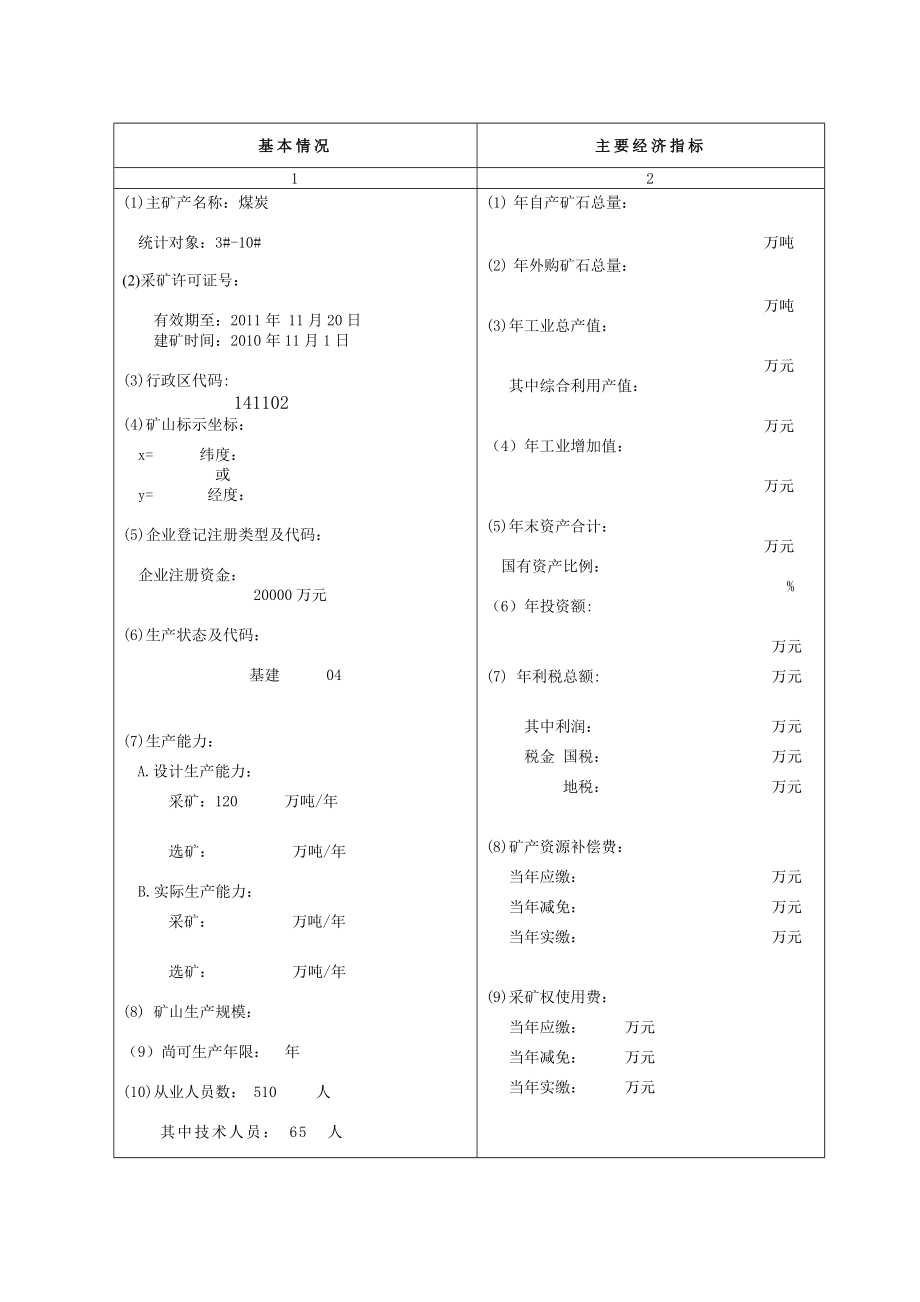 固体矿产资源统计基础表.doc_第2页