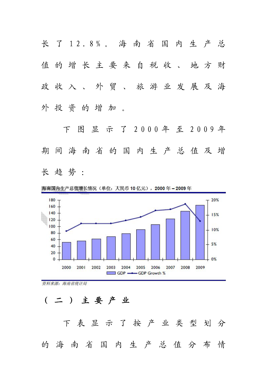 海南省经济发的展概况报告.doc_第2页