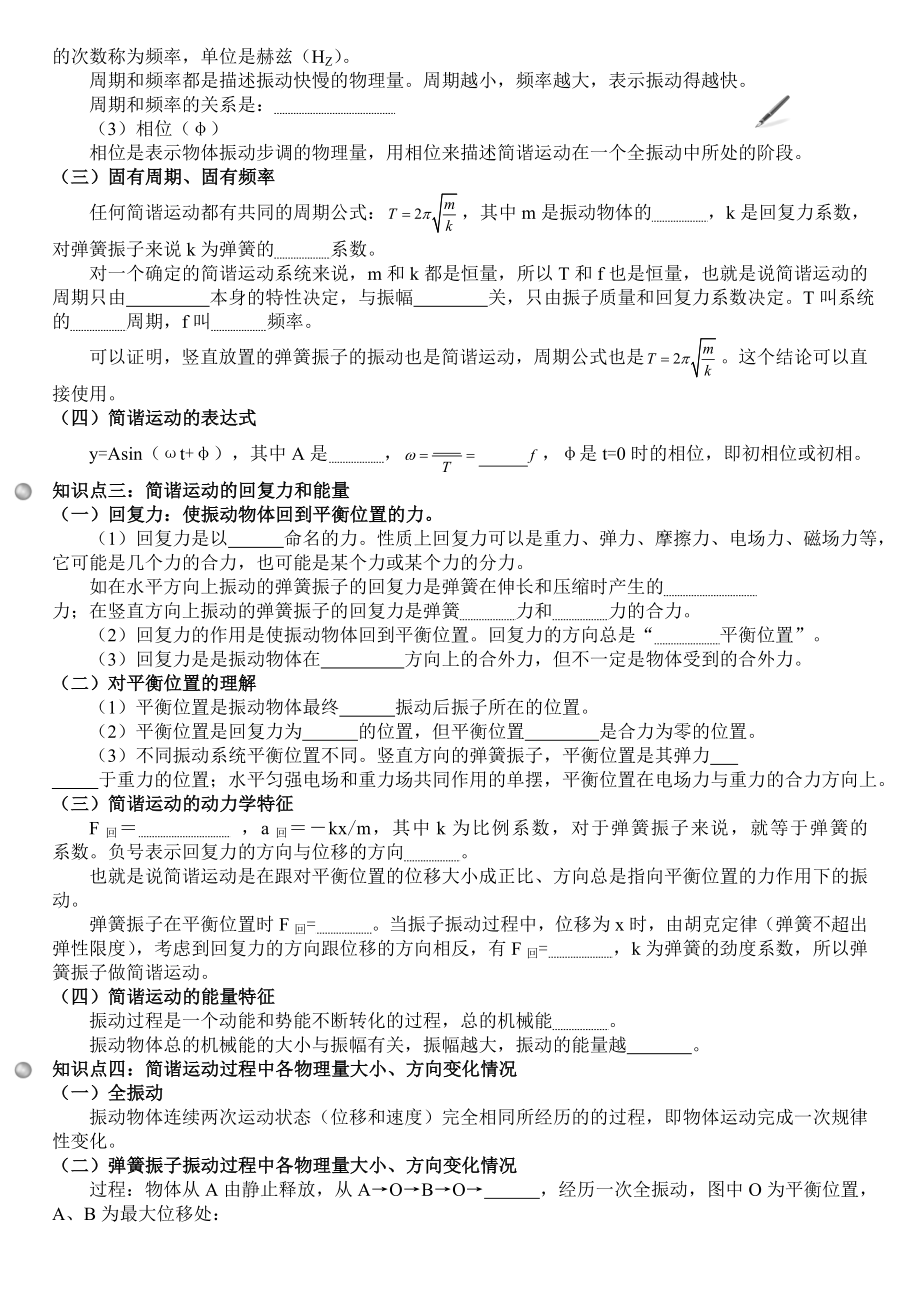 机械振动及机械波知识点(全).doc_第2页