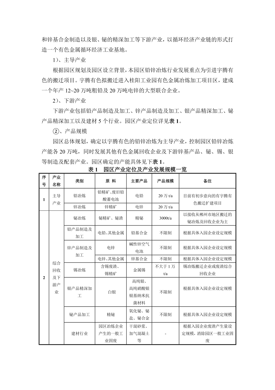 桂阳工业园有色金属冶炼加工区环境影响报告书.doc_第2页