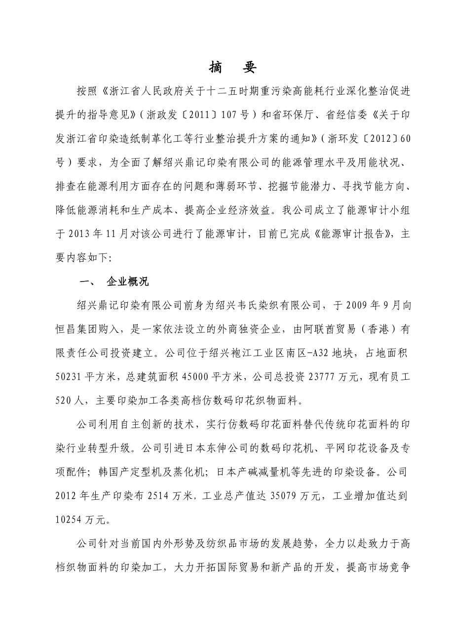 绍兴鼎记印染有限公司能源审计报告.doc_第2页