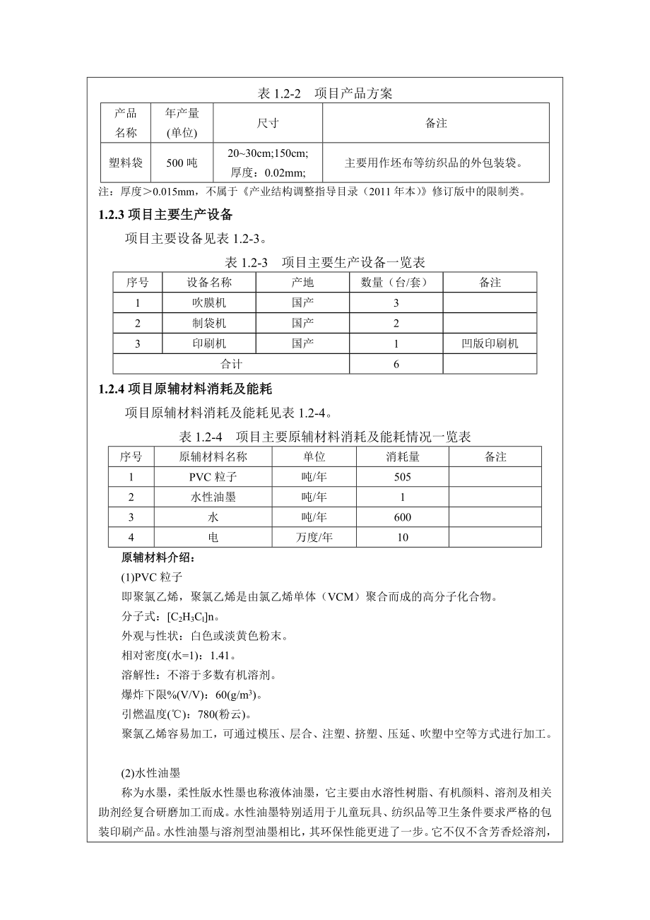 环境影响评价报告公示：市博杰塑料制品新建塑料包装制品环境影响报环评报告.doc_第3页