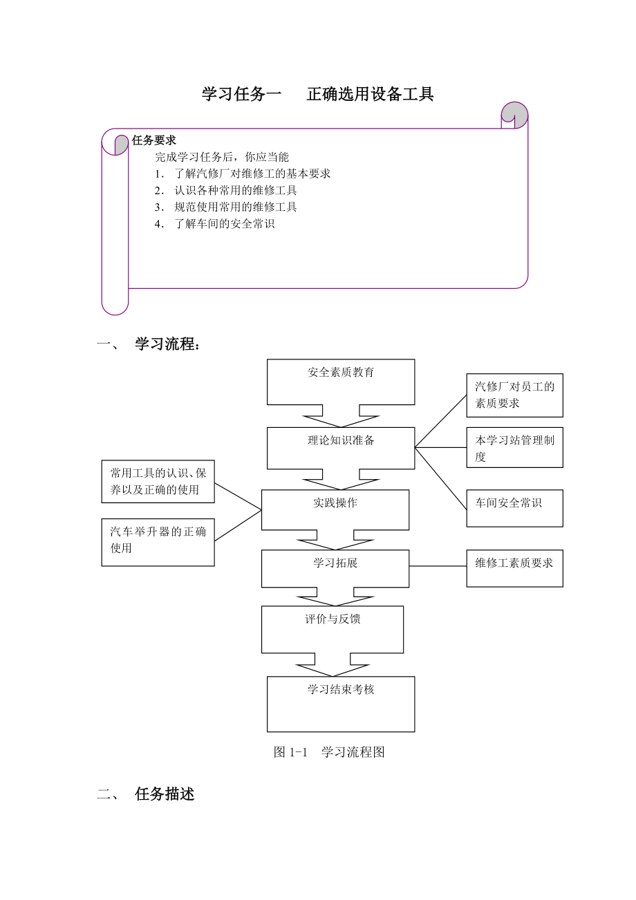 汽车维护与保养实习指导书讲解.doc_第2页