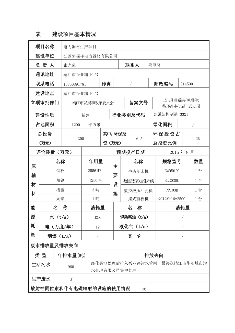 环境影响评价报告全本公示简介：织机设备升级技术改造项目3、4705.doc_第2页