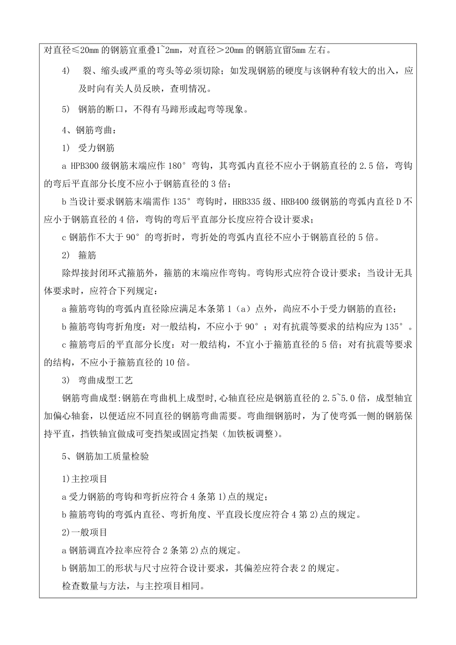 100万吨精对苯二甲酸项目钢筋工程技术交底.doc_第2页