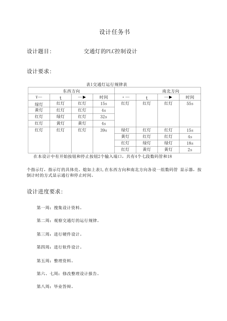 毕业设计交通灯的PLC控制设计.docx_第3页