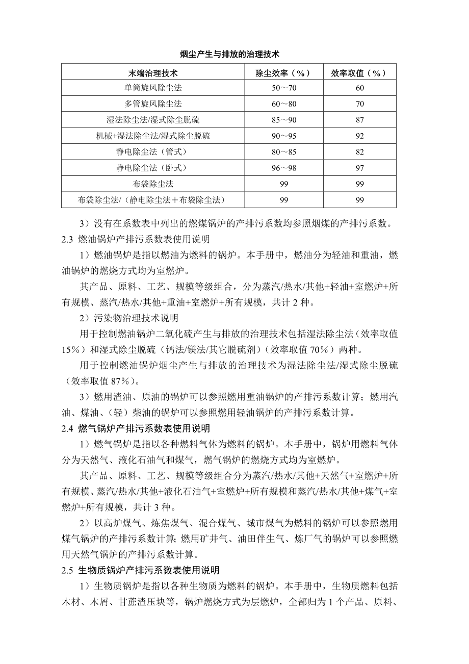 热力生产和供应行业污染物产生量和排放量核算方法.doc_第3页