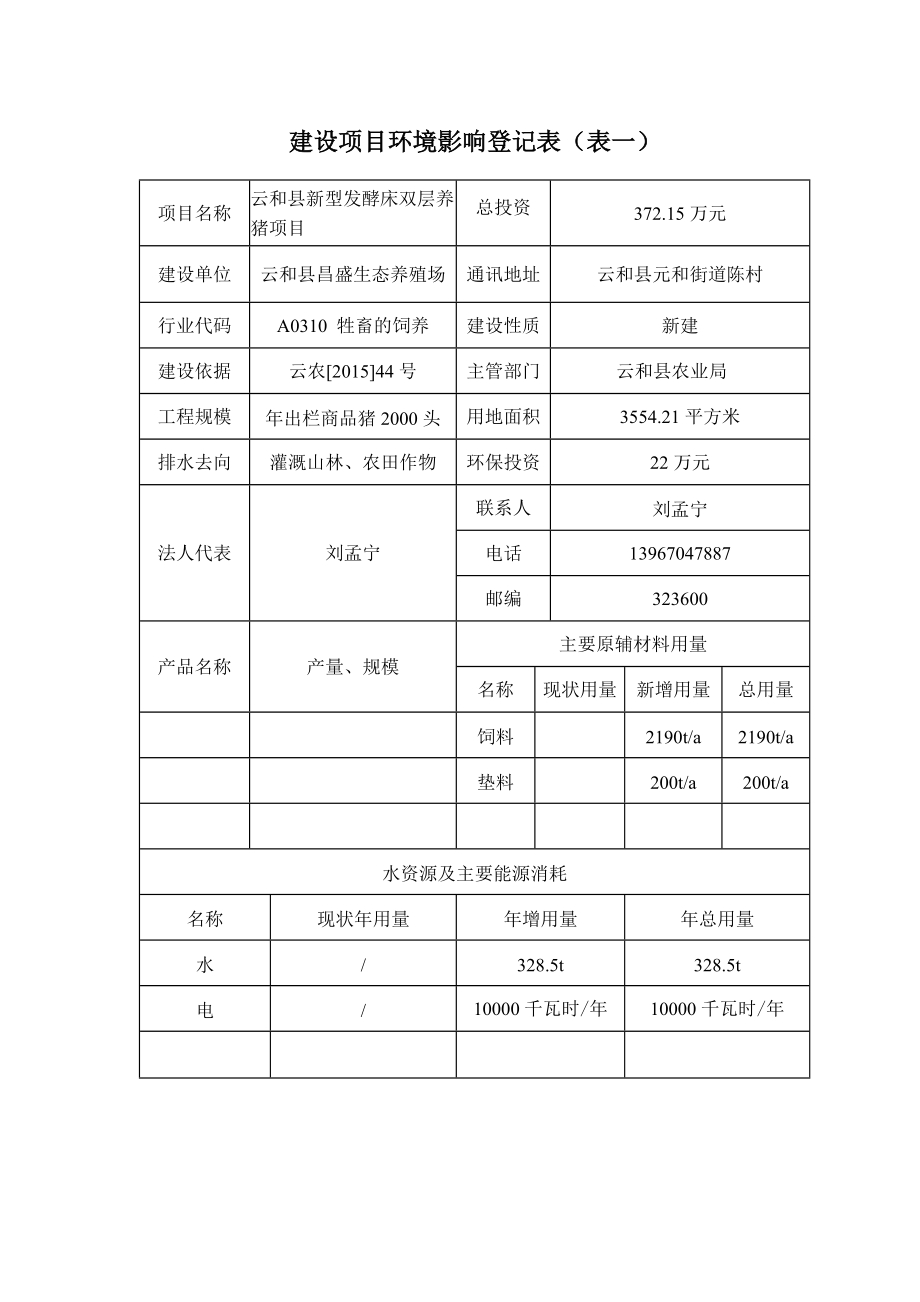 环境影响评价报告公示：新型发酵床双层养猪建设环评文件的公示环评报告.doc_第2页