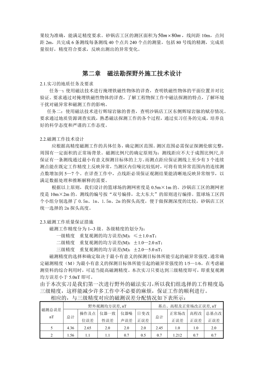 磁法勘探实习报告.doc_第3页