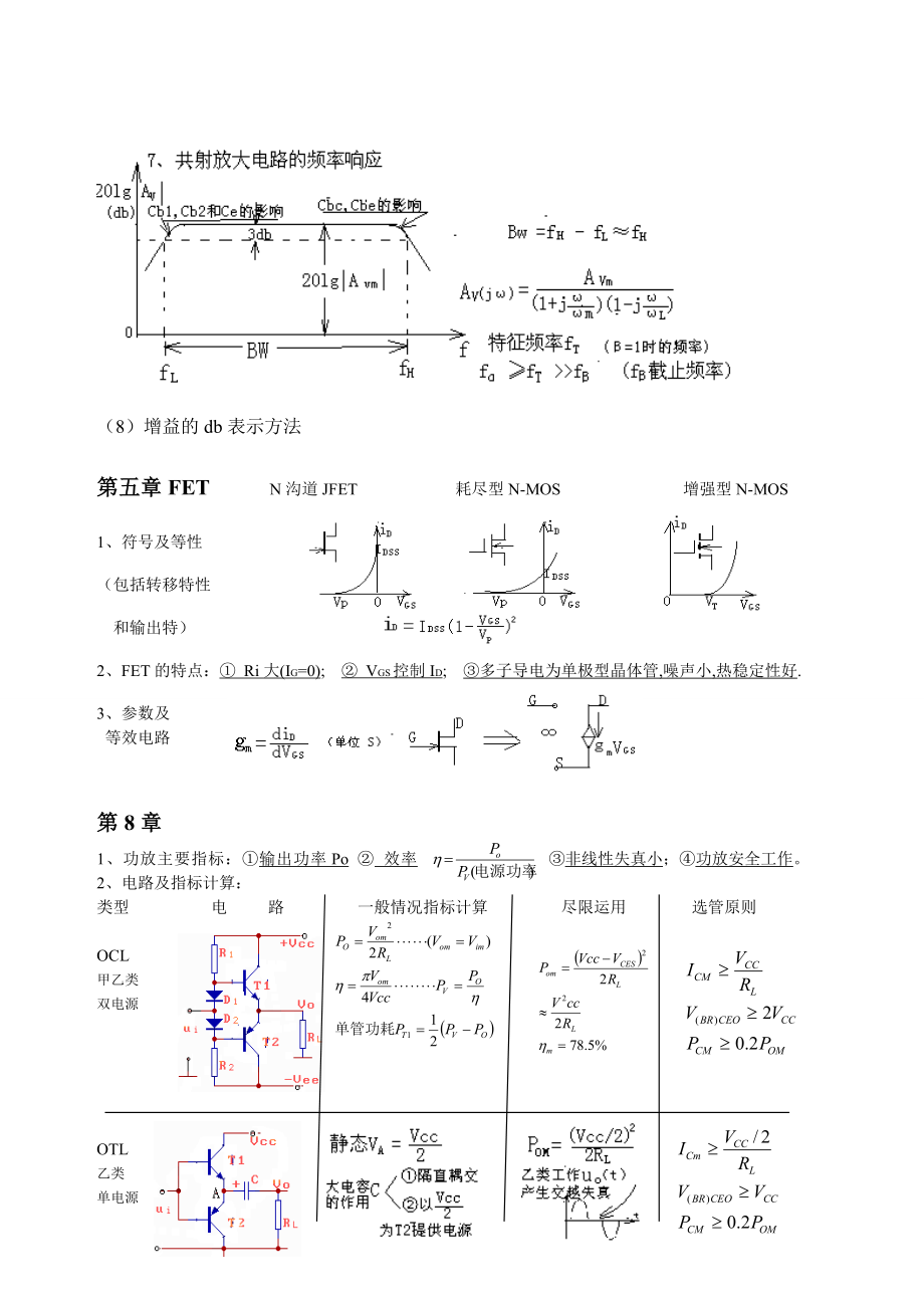 模拟电子技术复习提纲资料.doc_第3页