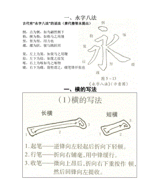 毛笔楷书入门教程.doc