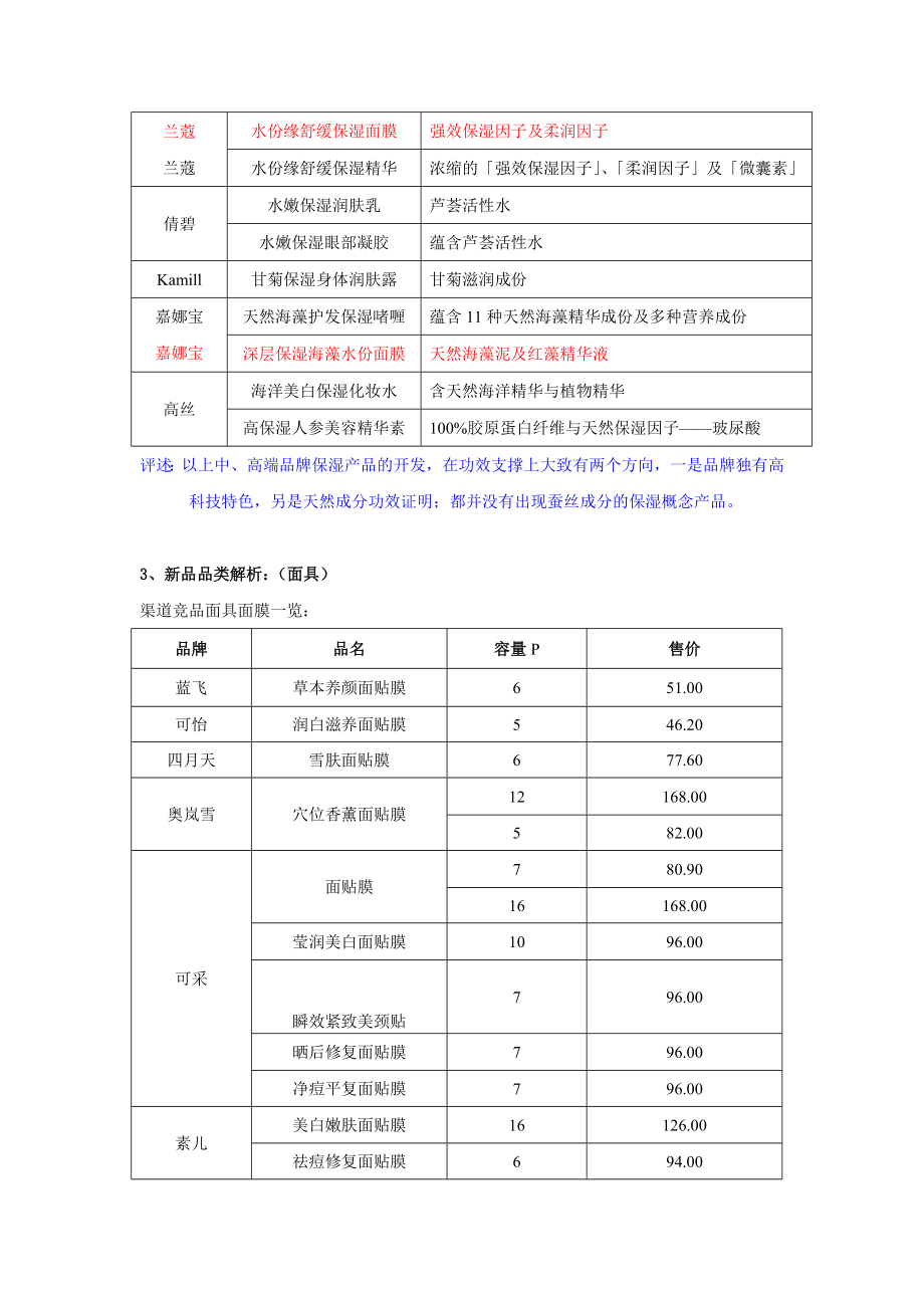 4倍蚕丝面膜新品上市案.doc_第3页