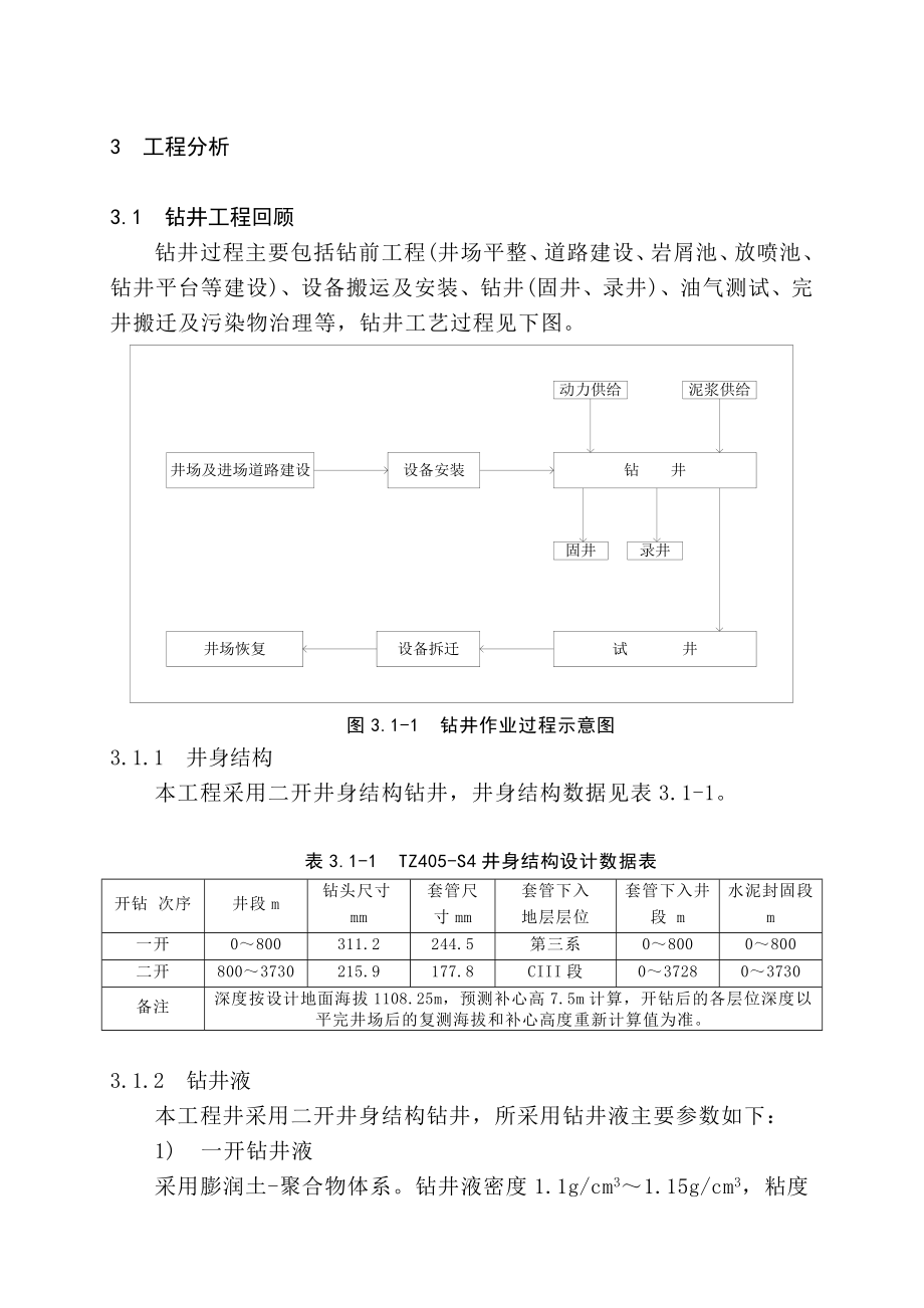 3 塔里木油田塔中4油田TZ405S4井试采工程环境影响因素分析 （TZ405S4）.doc_第1页