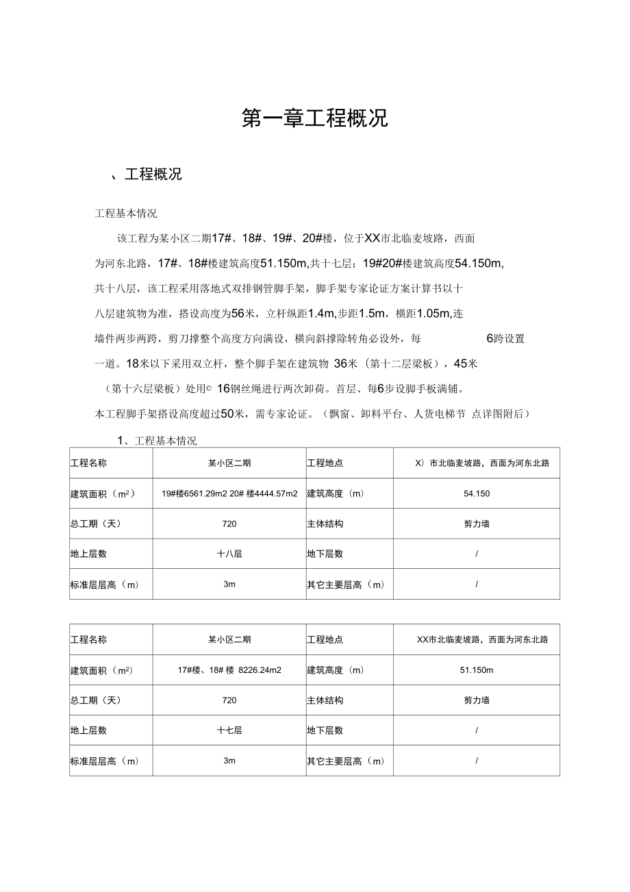 某项目脚手架专家论证施工方案.docx_第1页