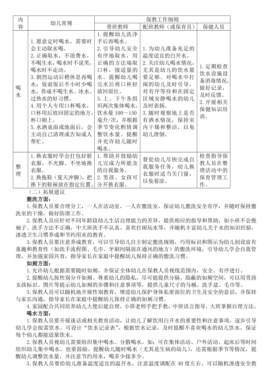 海南省幼儿园一日活动常规和保教工作细则指导建议.doc_第3页